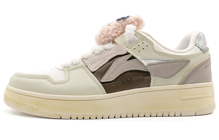 [Custom Shoes] (W) Li-Ning Way of Wade Retro White Brown 'Wilderness Low'