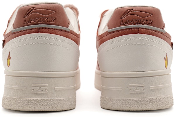 【定制球鞋】 LiNing李寧 天跡 復古主題 火焰鳥 低幫 板鞋 女款 白紅 Purchase 【定制球鞋】 LiNing李寧 天跡 復古主題 火焰鳥 低幫 板鞋 女款 白紅