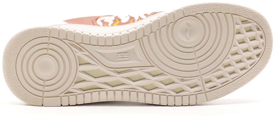 【定制球鞋】 LiNing李寧 天跡 復古主題 火焰鳥 低幫 板鞋 女款 白紅 Details for 【定制球鞋】 LiNing李寧 天跡 復古主題 火焰鳥 低幫 板鞋 女款 白紅