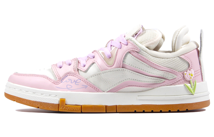 [Custom Shoes] (Women) Li-Ning Weiwu 'Tulip Love White-Pink'