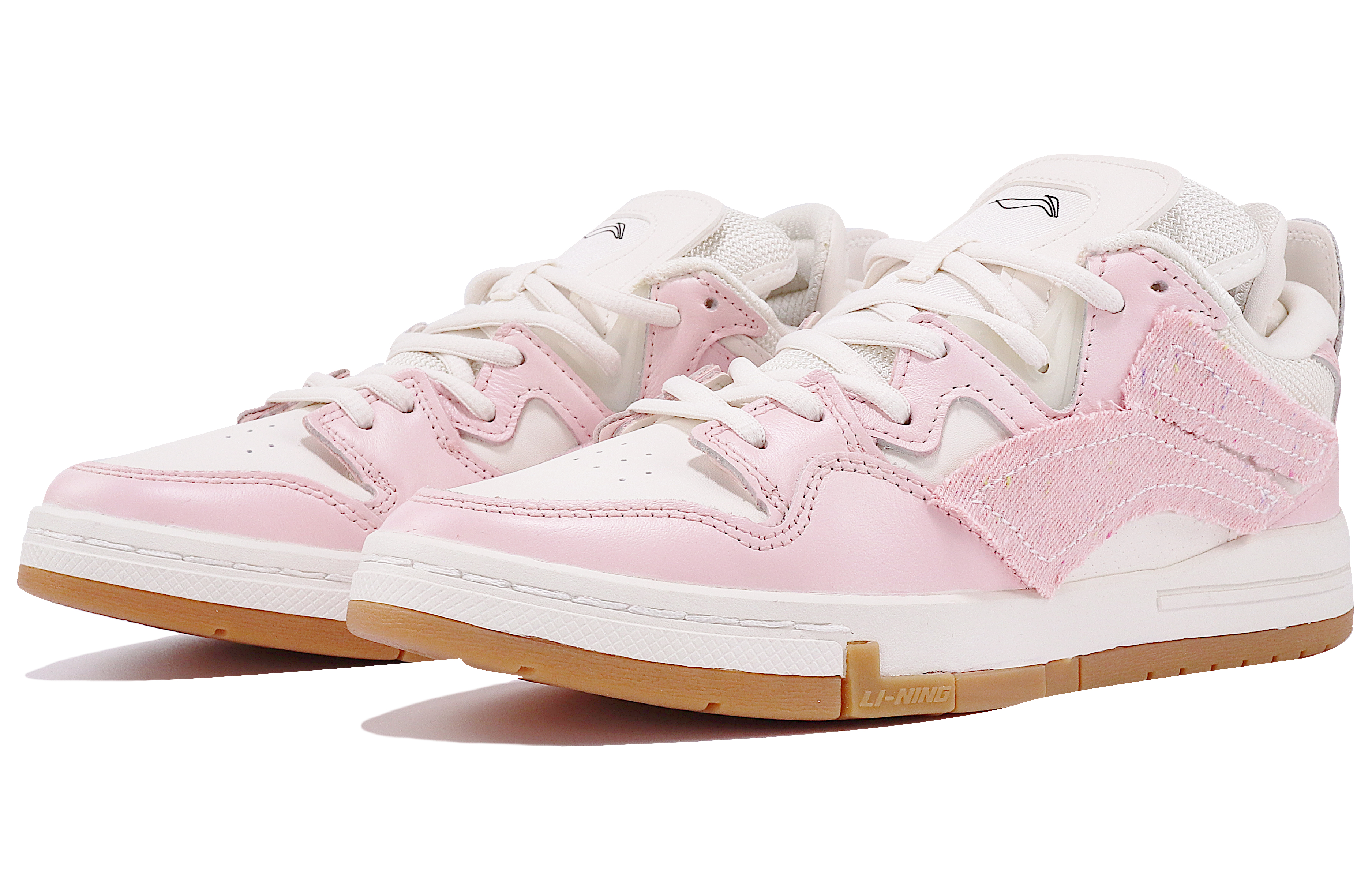 Lookbook (W) 李寧 韋駄天Low 白ピンク (Li-Ning Weiwu Low 白ピンク) AETR006-1(TeamTen-女款复古牛仔粉)