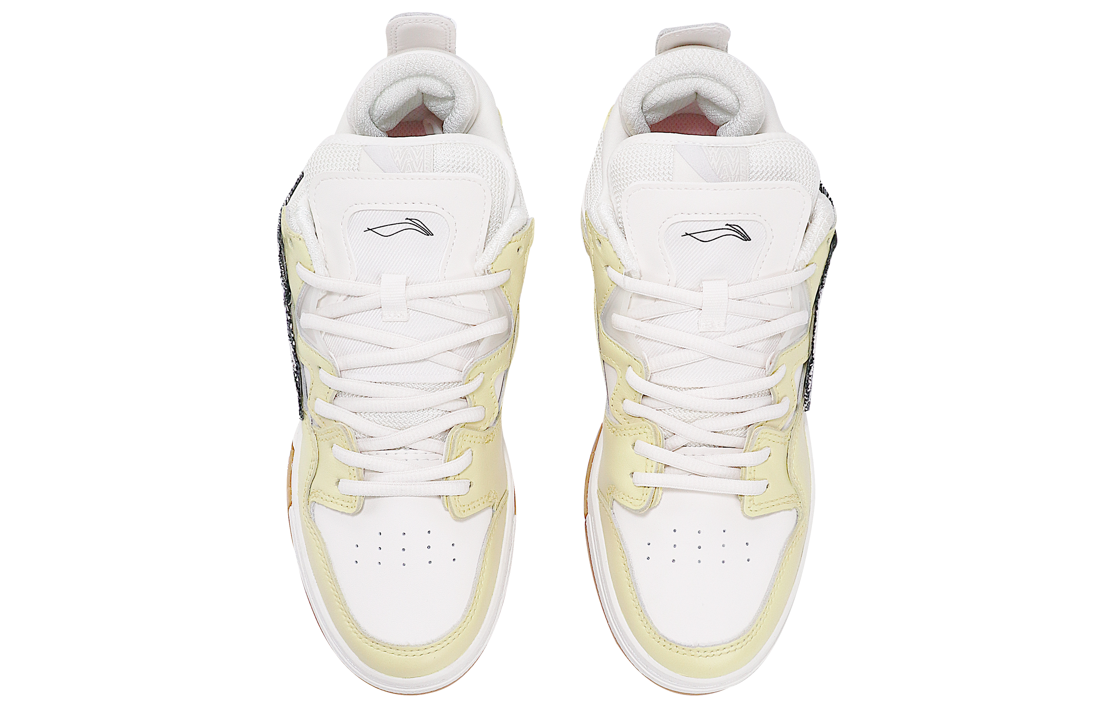 Lookbook (W) [定制鞋款] 李宁 威武低帮 '黄白' AETR006-1(TeamTen-女款复古牛仔黄)