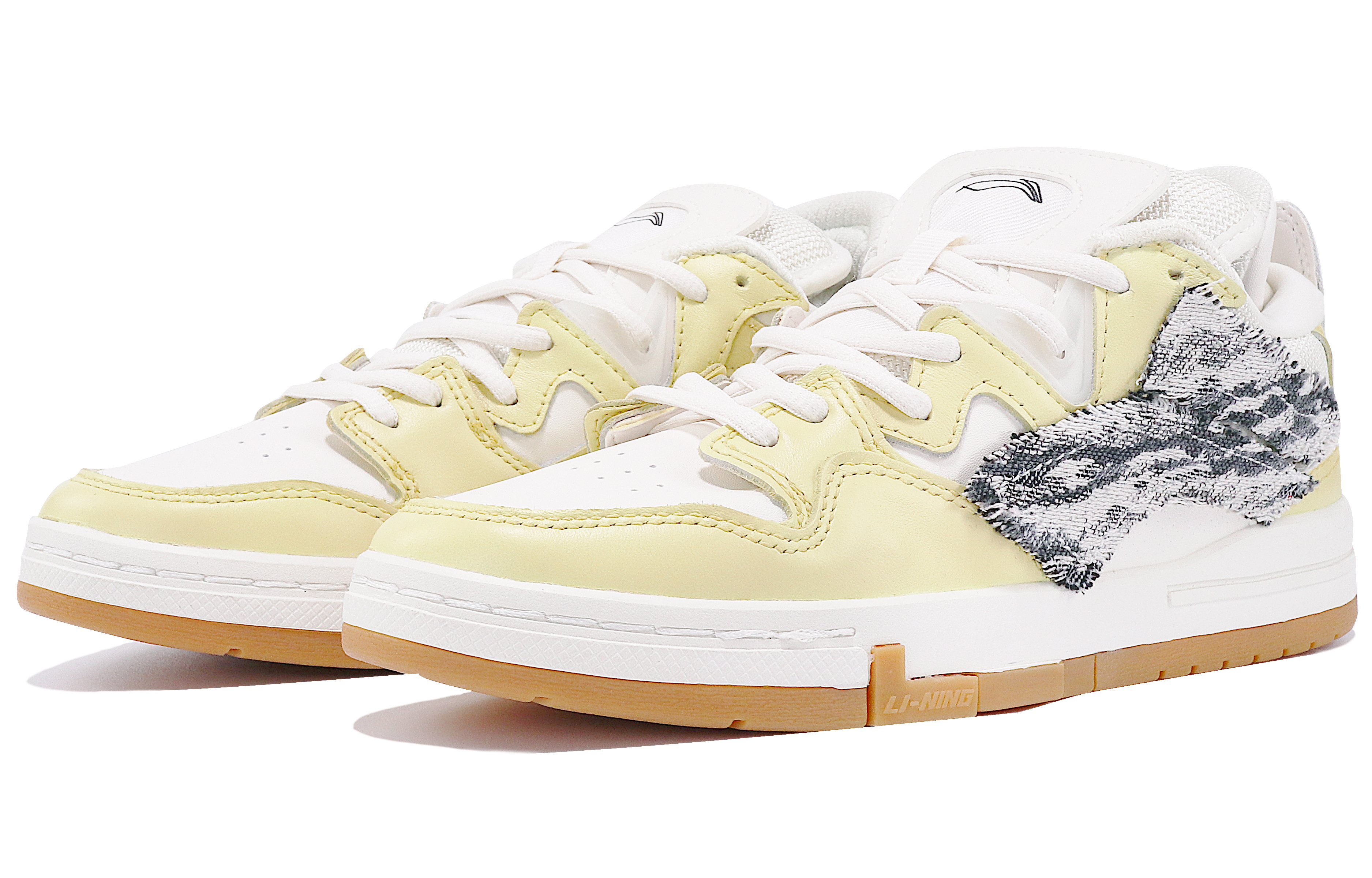 Shop (W) [定制鞋款] 李宁 威武低帮 '黄白' AETR006-1(TeamTen-女款复古牛仔黄)