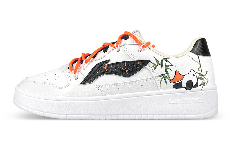 Buy (W) Li-Ning x 玩鞋 Low "Camuflaje Pato" Blanco/Negro/Naranja AGCS420-1(Team叁-女款伪装鸭解构)
