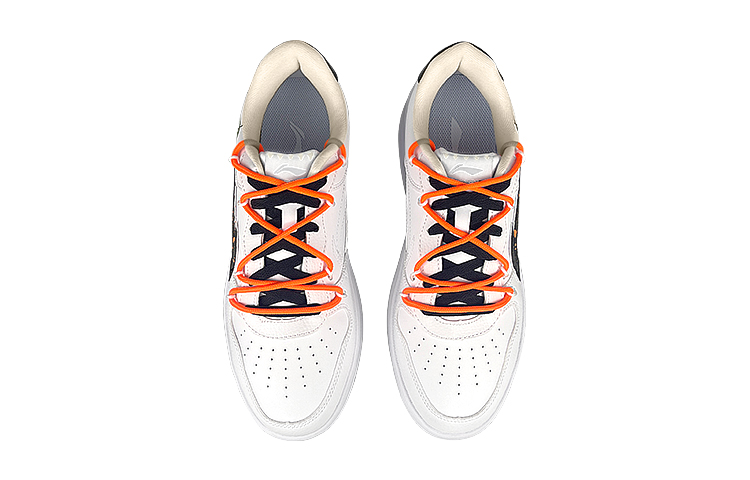 Shop (W) Li-Ning x 玩鞋 Low "Camuflaje Pato" Blanco/Negro/Naranja AGCS420-1(Team叁-女款伪装鸭解构)