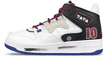 (W) 리닝 x 이시진 '화이트 블루 블랙 레드' 커스텀 슈즈 AGBQ116-1(Team叁-女灌篮鸭BOX) Buy (W) 리닝 x 이시진 '화이트 블루 블랙 레드' 커스텀 슈즈 AGBQ116-1(Team叁-女灌篮鸭BOX)