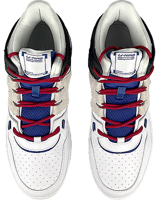 (W) 리닝 x 이시진 '화이트 블루 블랙 레드' 커스텀 슈즈 AGBQ116-1(Team叁-女灌篮鸭BOX) Shop (W) 리닝 x 이시진 '화이트 블루 블랙 레드' 커스텀 슈즈 AGBQ116-1(Team叁-女灌篮鸭BOX)