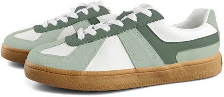 【訂製球鞋】LiNing李寧 雲川 ins樹葉 綠白 清新 復古 拼色 經典 防滑 耐磨 低筒 板鞋 女款 白色 Lookbook 【訂製球鞋】LiNing李寧 雲川 ins樹葉 綠白 清新 復古 拼色 經典 防滑 耐磨 低筒 板鞋 女款 白色