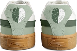 【訂製球鞋】LiNing李寧 雲川 ins樹葉 綠白 清新 復古 拼色 經典 防滑 耐磨 低筒 板鞋 女款 白色 Shop 【訂製球鞋】LiNing李寧 雲川 ins樹葉 綠白 清新 復古 拼色 經典 防滑 耐磨 低筒 板鞋 女款 白色