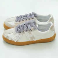 【定製球鞋】 LiNing李寧 雲川 簡約小花 小清新 低筒 鞋面貼花 簡約百搭 防滑 耐磨 板鞋 女款 灰黑白 Details for 【定製球鞋】 LiNing李寧 雲川 簡約小花 小清新 低筒 鞋面貼花 簡約百搭 防滑 耐磨 板鞋 女款 灰黑白