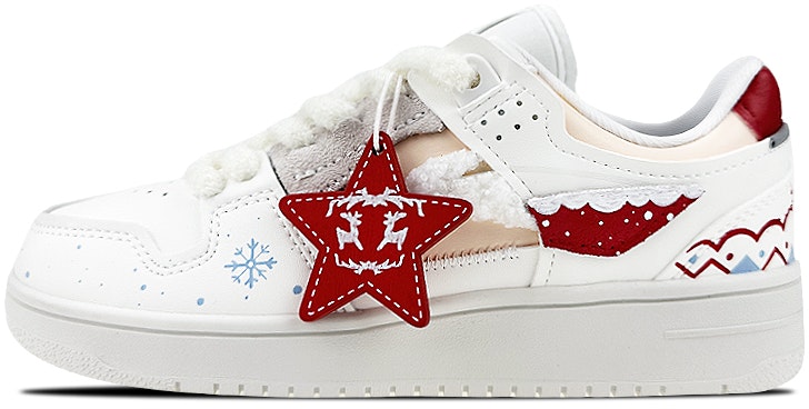 custom-shoes-women-li-ning-yu-shuai-christmas-snow-graffiti