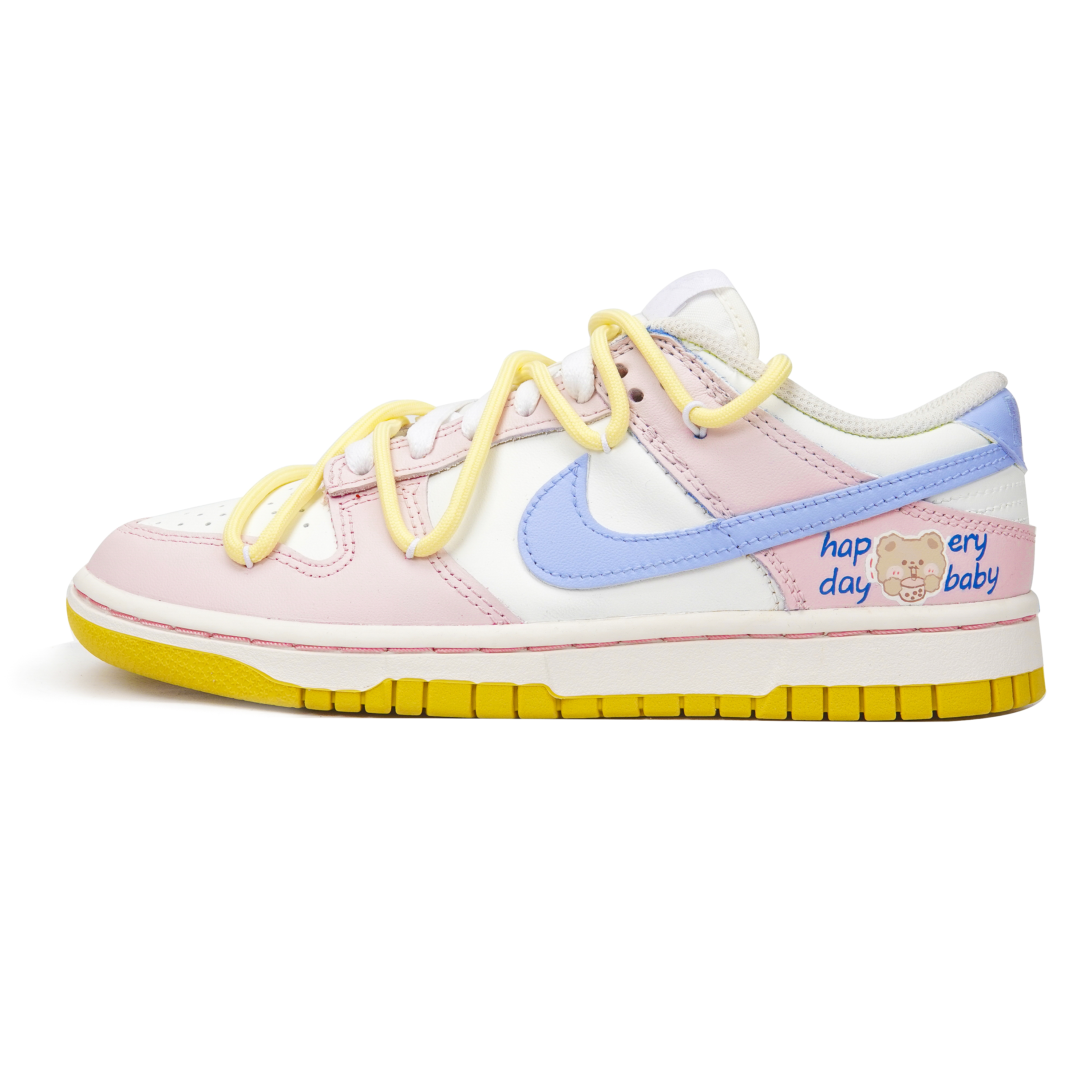 Buy [Custom Shoes] (Women) Nike 3Lab x Dunk Low 'Milk Tea Bear'