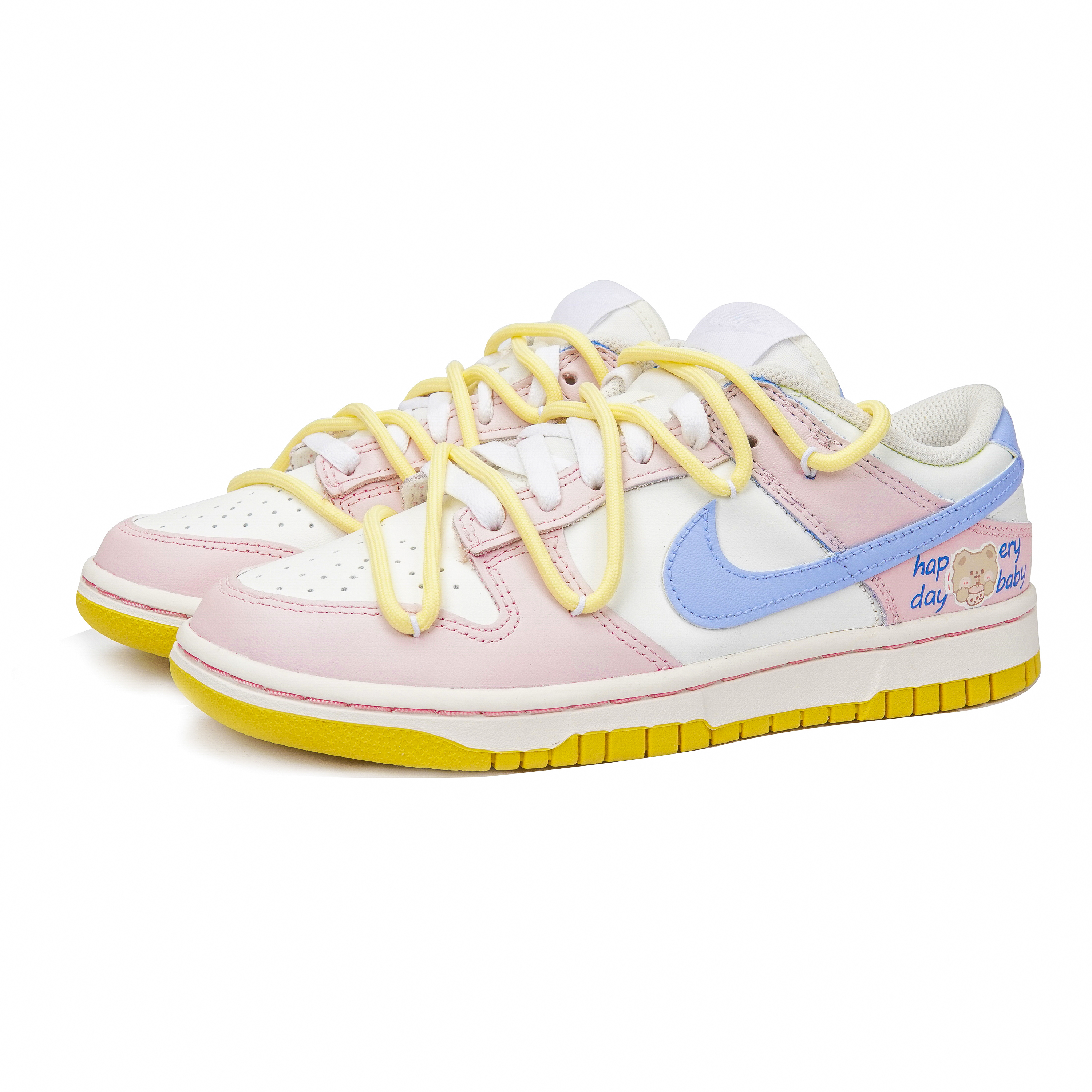 Lookbook [Custom Shoes] (Women) Nike 3Lab x Dunk Low 'Milk Tea Bear'