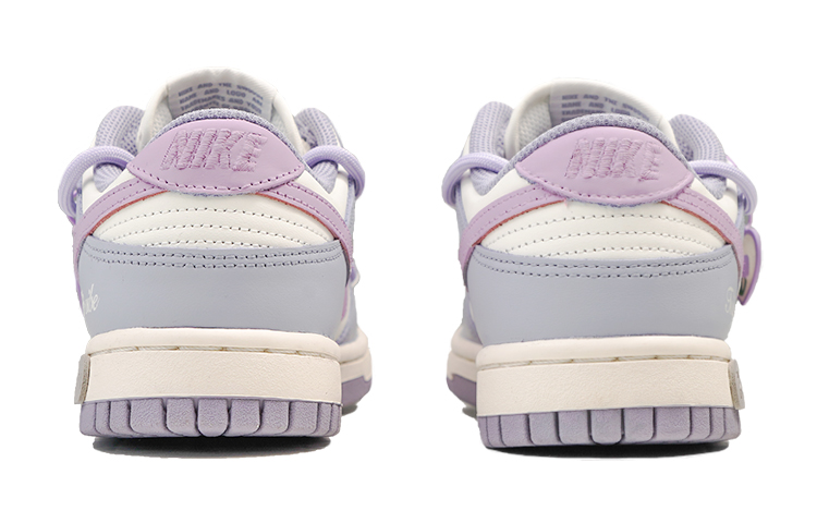 Shop (W) [Sepatu Kustom] Nike Sneaker Lab x Dunk Low 'Tulip Monet Ungu' DD1503-500(Team27-女款爱心扣郁金香)