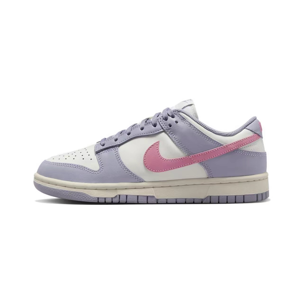 Sizing (W) [Sepatu Kustom] Nike Sneaker Lab x Dunk Low 'Tulip Monet Ungu' DD1503-500(Team27-女款爱心扣郁金香)