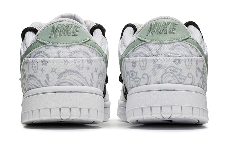Shop (W) 나이키 야학제작 x 덩크 로우 '페이즐리 데님 화이트-그린' DJ9955-100(TeamB-女款笑脸白蓝B-BOX)