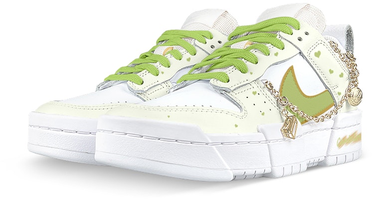 (W) 나이키 커스텀 덩크 디스럽트 '허니듀 멜론' (Nike 커스텀 덩크 '멜론') DO5219-111(Team叁-女款D元气哈密瓜) Lookbook (W) 나이키 커스텀 덩크 디스럽트 '허니듀 멜론' (Nike 커스텀 덩크 '멜론') DO5219-111(Team叁-女款D元气哈密瓜)