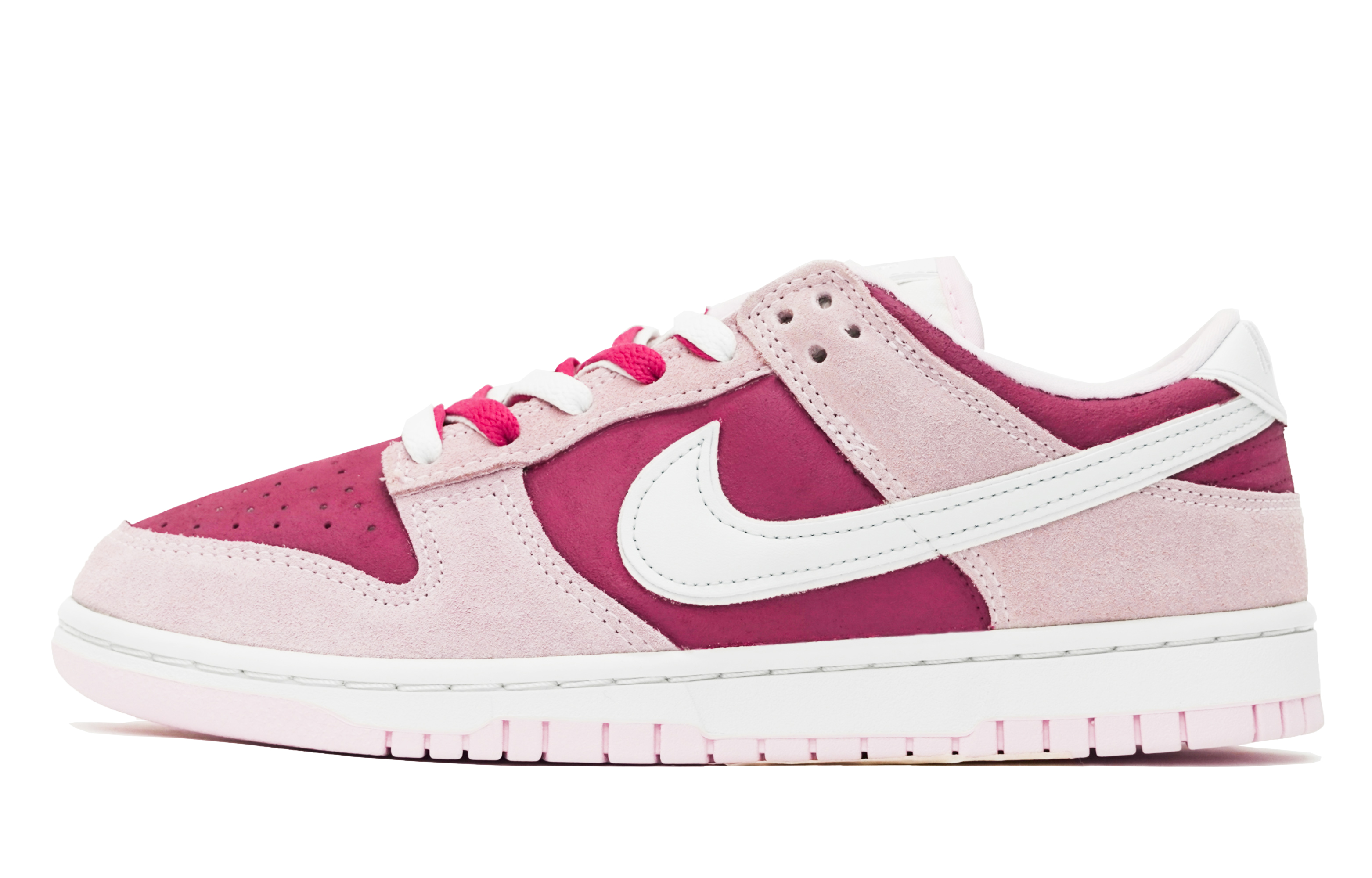 Buy 【定製球鞋】Nike Dunk Low ABLOODING 少女心事系列 玫瑰奶烏 草莓 低幫 板鞋 女款 樹莓粉