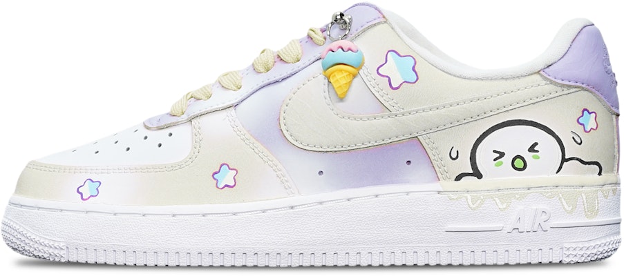 (W) 【定制鞋款】耐克空军1代'07款 '奶油芋头冰淇淋' DD8959-108(TeamT-冰淇淋米紫白S-BOX) Buy (W) 【定制鞋款】耐克空军1代'07款 '奶油芋头冰淇淋' DD8959-108(TeamT-冰淇淋米紫白S-BOX)