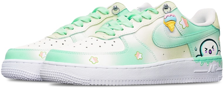 (W) Zapatillas Nike Air Force 1 '07 'Matcha Crema Helado' DD8959-108(TeamT-冰淇淋绿米白S-BOX) Lookbook (W) Zapatillas Nike Air Force 1 '07 'Matcha Crema Helado' DD8959-108(TeamT-冰淇淋绿米白S-BOX)