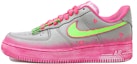 Buy 【定制球鞋】Nike Air Force 1 Low 1'07 別針 愛心 做舊 低幫 板鞋 女款 灰粉綠