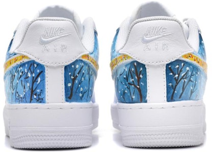 (W) Zapatillas Nike Air Force 1 '07 'Flor de Ciruelo Azul Blanco' DD8959-100(team54-女款雪中梅花) Purchase (W) Zapatillas Nike Air Force 1 '07 'Flor de Ciruelo Azul Blanco' DD8959-100(team54-女款雪中梅花)