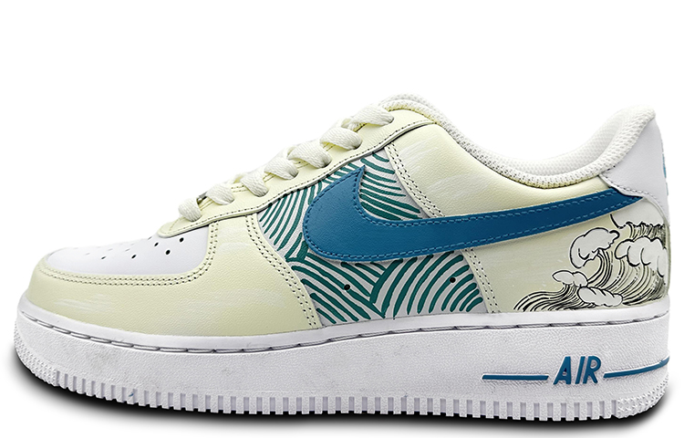 Buy (W) [Kasut Tersuai] Nike Air Force 1 '07 Low 'Glazed Light Blue' Biru Muda. DD8959-100-460287