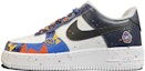 Buy (W) 【カスタムシューズ】(レディース) ナイキ エアフォース1 '07 ロー '幾何学的グラフィティ' DD8959-100(TeamD-女款几何涂鸦手绘彩绘蓝黑)