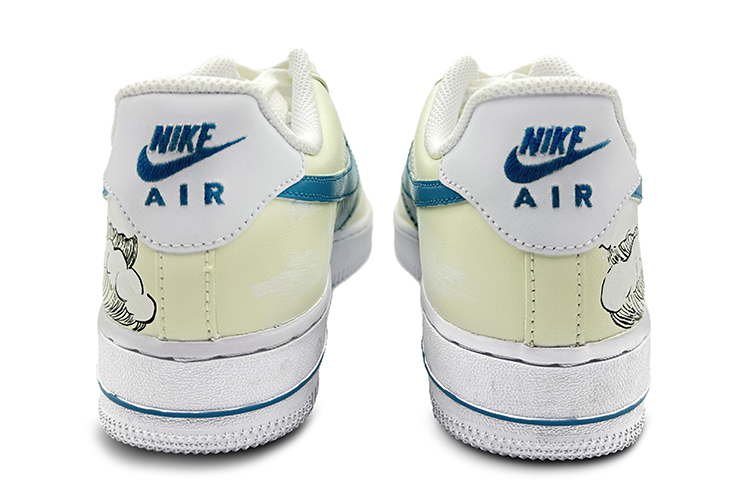 Shop (W) [Kasut Tersuai] Nike Air Force 1 '07 Low 'Glazed Light Blue' Biru Muda. DD8959-100-460287
