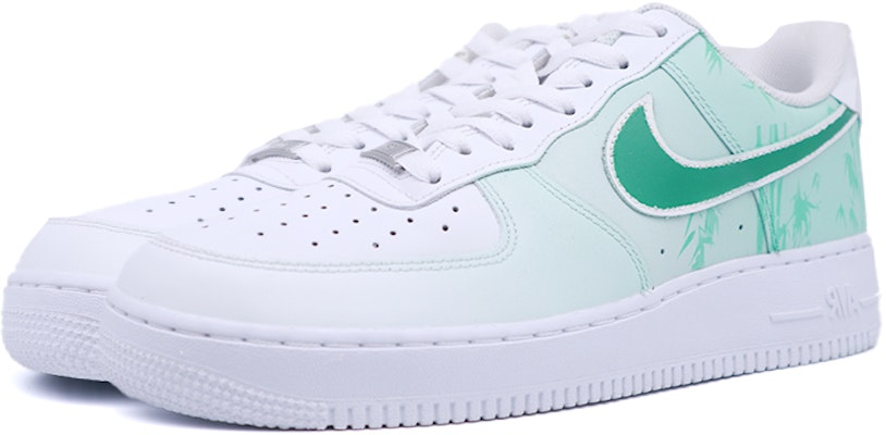 【定制球鞋】Nike Air Force 1'07 空軍一號 玉竹 中國風 漸變 低幫 板鞋 女款 玉石綠 Lookbook 【定制球鞋】Nike Air Force 1'07 空軍一號 玉竹 中國風 漸變 低幫 板鞋 女款 玉石綠