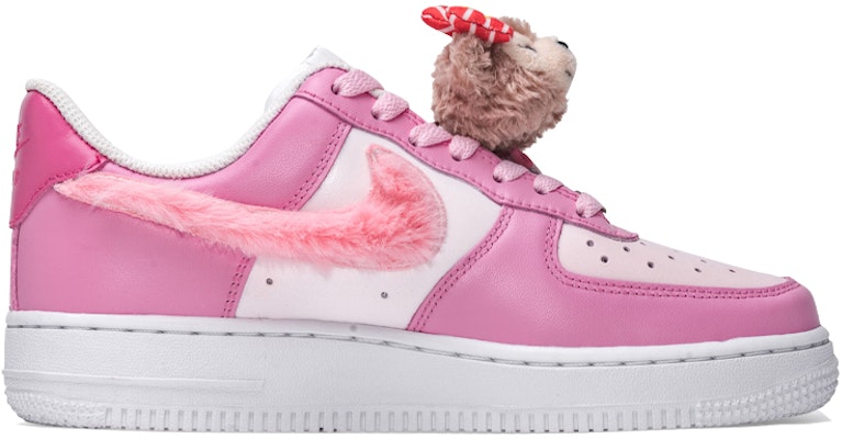 (W) 나이키 에어포스 1 '07 로우 '발렌타인 테디베어' 315115-112(TeamB-情人节小熊毛绒钩白粉) Order (W) 나이키 에어포스 1 '07 로우 '발렌타인 테디베어' 315115-112(TeamB-情人节小熊毛绒钩白粉)