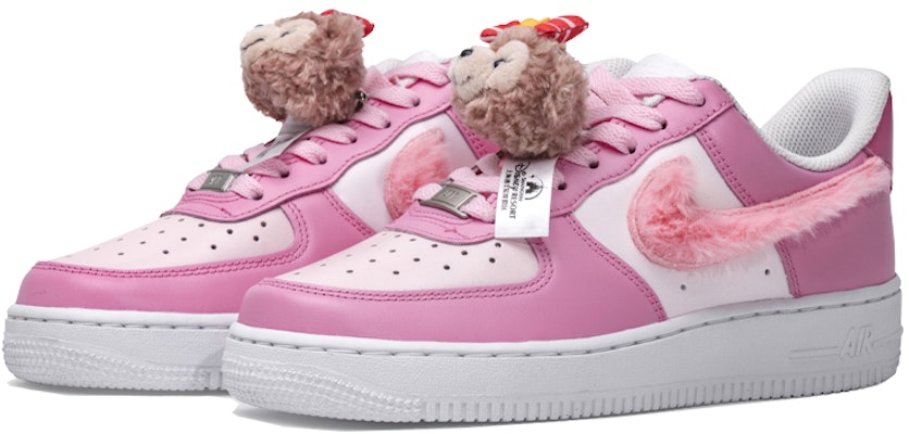 (W) 나이키 에어포스 1 '07 로우 '발렌타인 테디베어' 315115-112(TeamB-情人节小熊毛绒钩白粉) Lookbook (W) 나이키 에어포스 1 '07 로우 '발렌타인 테디베어' 315115-112(TeamB-情人节小熊毛绒钩白粉)