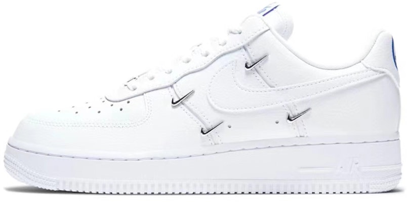 (W) 나이키 에어포스 1 '07 LX '크롬 럭스' (커스텀) CT1990-100(Team131-smile-SBOX) Sizing (W) 나이키 에어포스 1 '07 LX '크롬 럭스' (커스텀) CT1990-100(Team131-smile-SBOX)