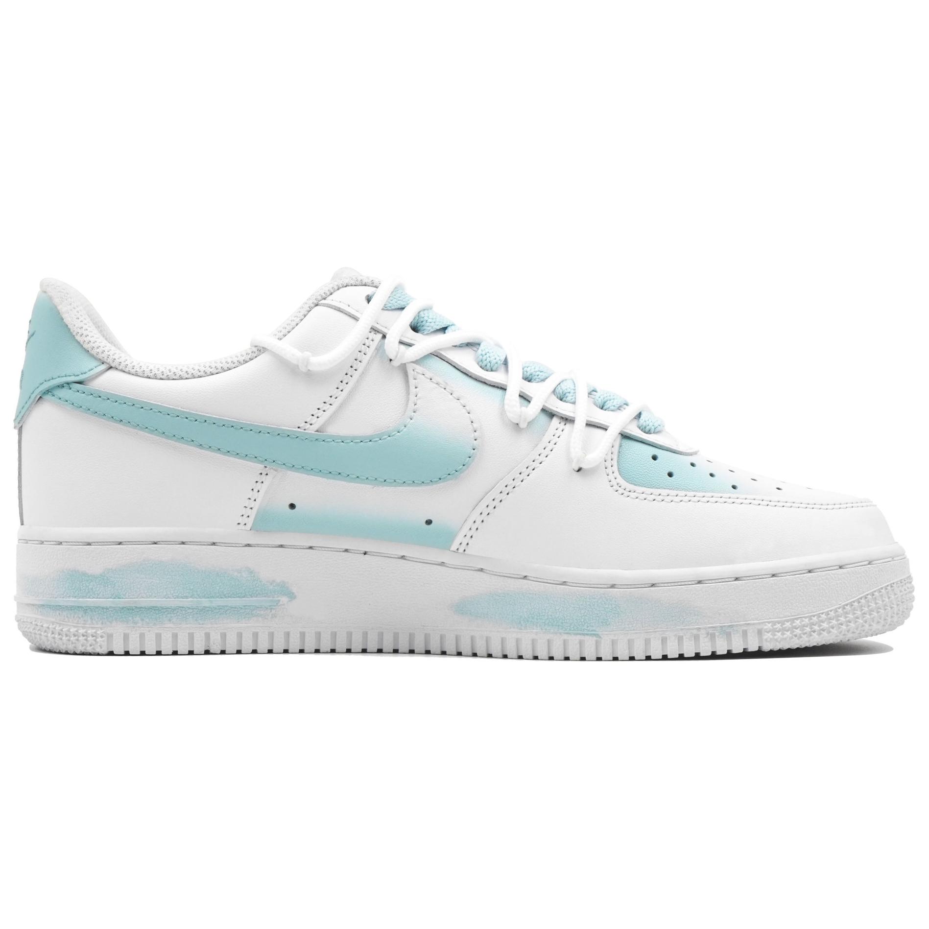 [Custom Shoes] (W) Nike Air Force 1 'Heart to Heart Blue' 圖 3