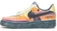Buy 【客製化運動鞋】Nike Air Force 1 空軍一號 野鶴製造 印象日落風主題 漸變 抽象畫 低筒休閒板鞋 女款 黑橘
