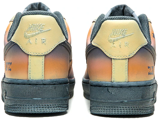 【客製化運動鞋】Nike Air Force 1 空軍一號 野鶴製造 印象日落風主題 漸變 抽象畫 低筒休閒板鞋 女款 黑橘 Shop 【客製化運動鞋】Nike Air Force 1 空軍一號 野鶴製造 印象日落風主題 漸變 抽象畫 低筒休閒板鞋 女款 黑橘
