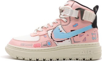 (W) Zapatillas Nike Air Force 1 High 'Cyberpunk Pixel Rosa Azul' DC3584-100(team72-电竞少女) Order (W) Zapatillas Nike Air Force 1 High 'Cyberpunk Pixel Rosa Azul' DC3584-100(team72-电竞少女)