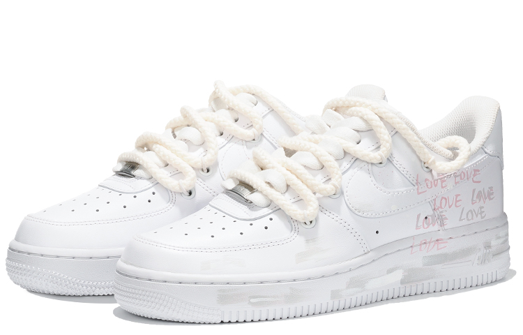 Lookbook (W) [定制鞋] 耐克空军1号高帮“嘻哈街头涂鸦白” DD8959-100(Team62-灵魂伴侣)