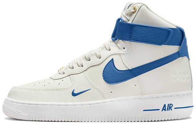 【定製球鞋】 Nike Air Force 1 High 群魚戲水 紅藍交織 高幫 板鞋 女款 白藍 Sizing 【定製球鞋】 Nike Air Force 1 High 群魚戲水 紅藍交織 高幫 板鞋 女款 白藍