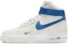 Sizing 【定製球鞋】 Nike Air Force 1 High 群魚戲水 紅藍交織 高幫 板鞋 女款 白藍