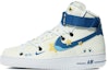 Buy 【訂製球鞋】Nike Air Force 1 High 破壞卡比 高筒 板鞋 女款 白藍黃