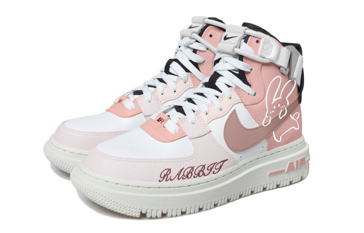 Buy (W) [Sepatu Kustom] Nike Air Force 1 High Utility 2.0 'Pink Bunny' DC3584-100(Team拾玖-嫩粉兔S-BOX)