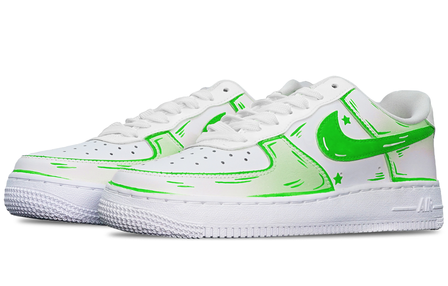 Shop (W) [定制鞋] 耐克空军一号低帮 '07 '苹果绿' DD8959-108-450453