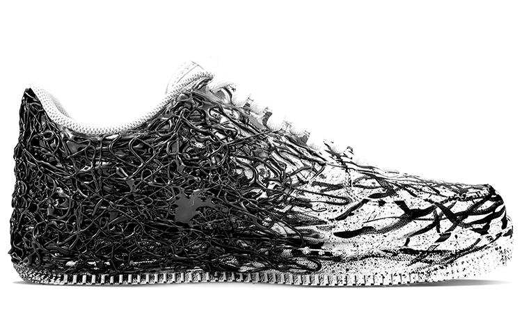 Order (W) 나이키 에어포스 1 '블랙 베놈' (커스텀) 314192-117(TeamY-女款黑化毒液)