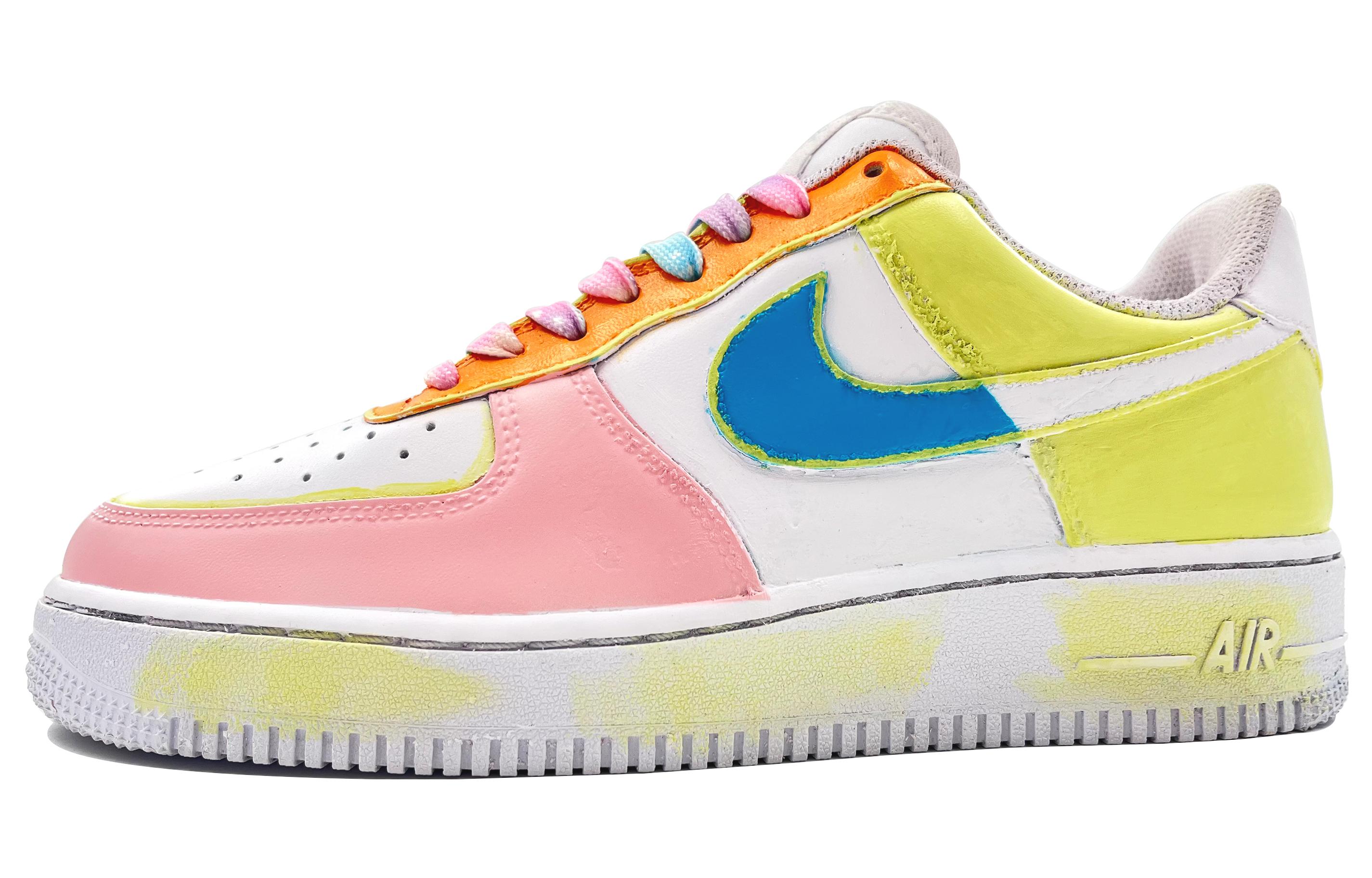Buy (W) [Kasut Custom] Nike Air Force 1 Rendah '07 'Candy Berwarna-warni' DH2920-111-478509