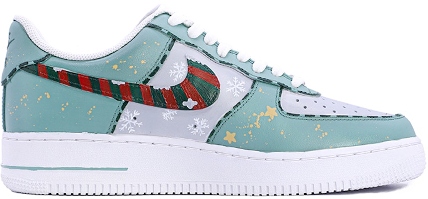 (W) Zapatillas Nike Air Force 1 Low '07 'Noche Navideña Reno Copo Nieve' DD8959-100(TeamM-女款圣诞麋鹿雪花) Order (W) Zapatillas Nike Air Force 1 Low '07 'Noche Navideña Reno Copo Nieve' DD8959-100(TeamM-女款圣诞麋鹿雪花)