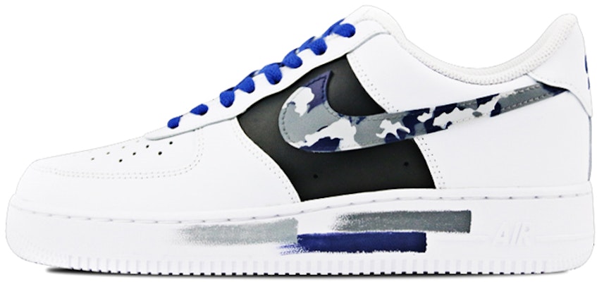 (W) Zapatillas Nike Air Force 1 '07 "Grafiti Camo" 314192-117(Team叁-女款喷绘手绘白蓝灰迷彩) Buy (W) Zapatillas Nike Air Force 1 '07 "Grafiti Camo" 314192-117(Team叁-女款喷绘手绘白蓝灰迷彩)