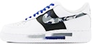 Buy (W) Zapatillas Nike Air Force 1 '07 "Grafiti Camo" 314192-117(Team叁-女款喷绘手绘白蓝灰迷彩)