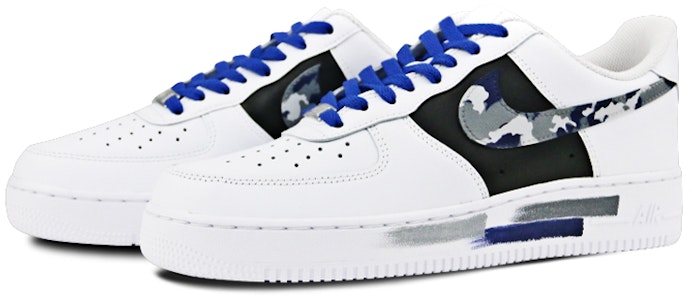 (W) Zapatillas Nike Air Force 1 '07 "Grafiti Camo" 314192-117(Team叁-女款喷绘手绘白蓝灰迷彩) Lookbook (W) Zapatillas Nike Air Force 1 '07 "Grafiti Camo" 314192-117(Team叁-女款喷绘手绘白蓝灰迷彩)