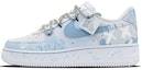 Buy 【訂製球鞋】Nike Air Force 1 Low '07 空軍一號 島嶼天堂 精緻塗鴉 潑墨復古 低筒 板鞋 女款 米藍